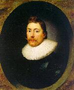 Cornelius Johnson Portrait of a Gentleman  222 oil on canvas